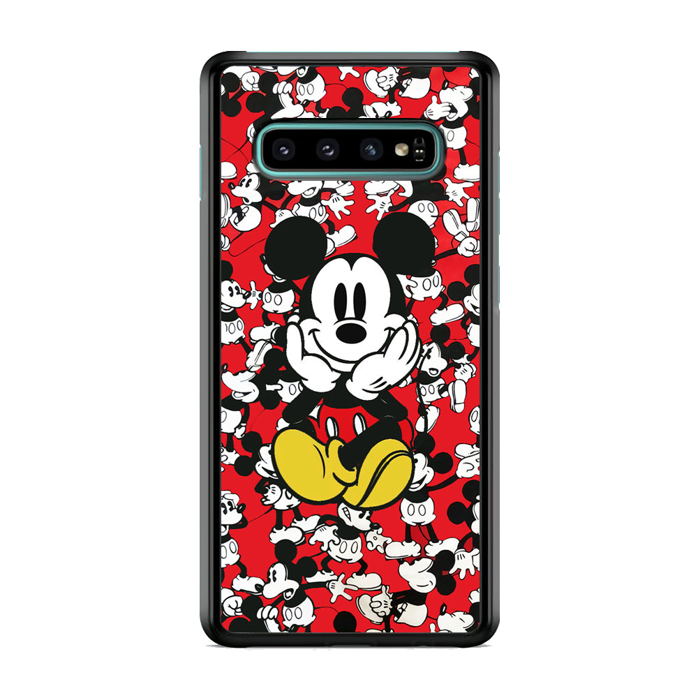 Mickey Leisure Time Samsung Galaxy S10 Case