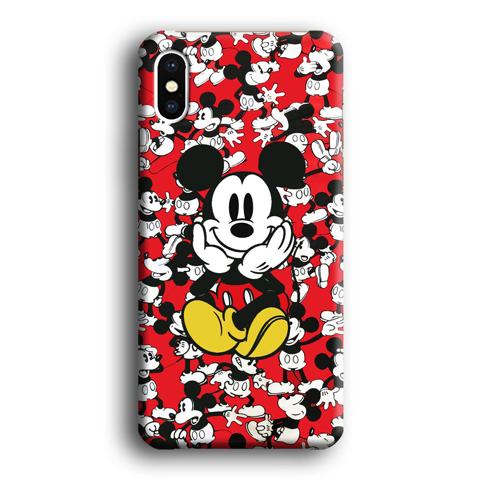 Mickey Leisure Time iPhone X Case