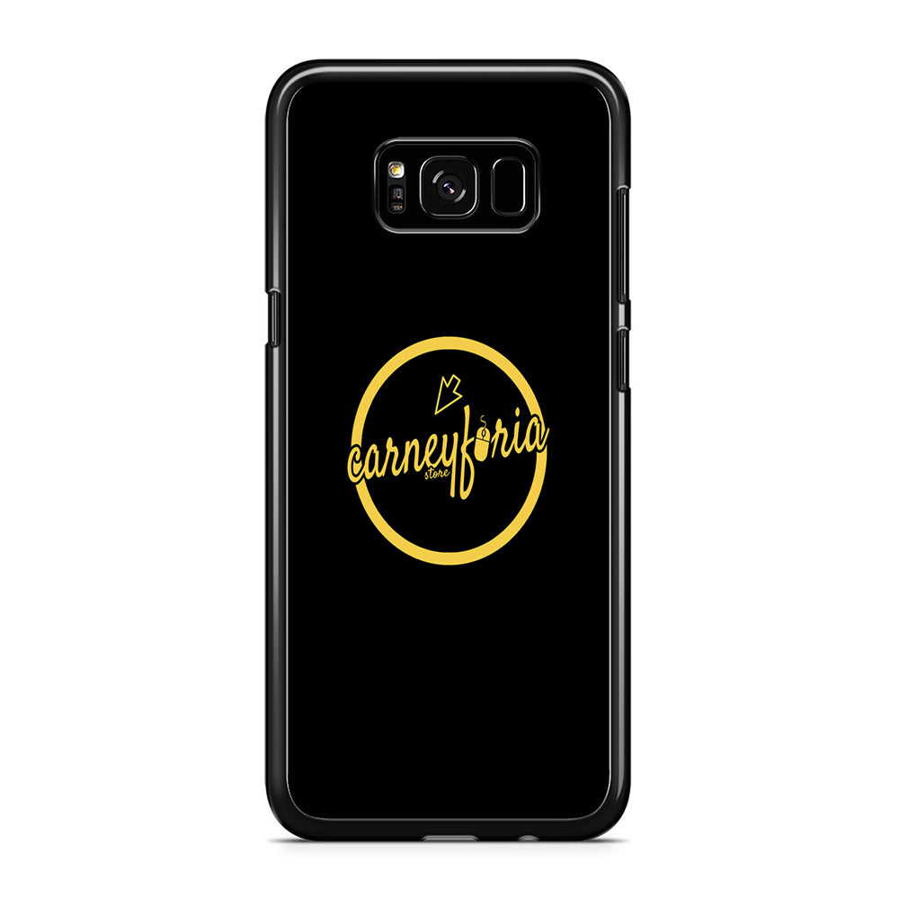 Midnight Black Simple Carneyforia Samsung Galaxy S8 Case