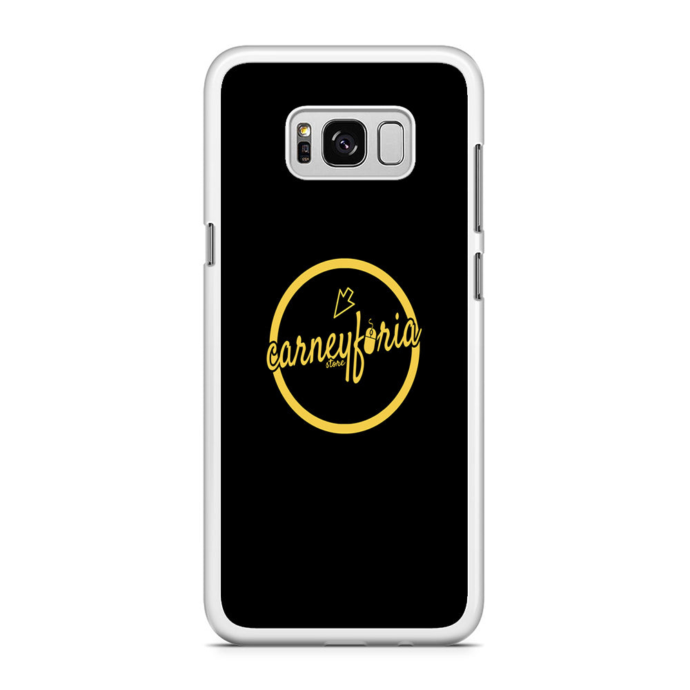 Midnight Black Simple Carneyforia Samsung Galaxy S8 Case