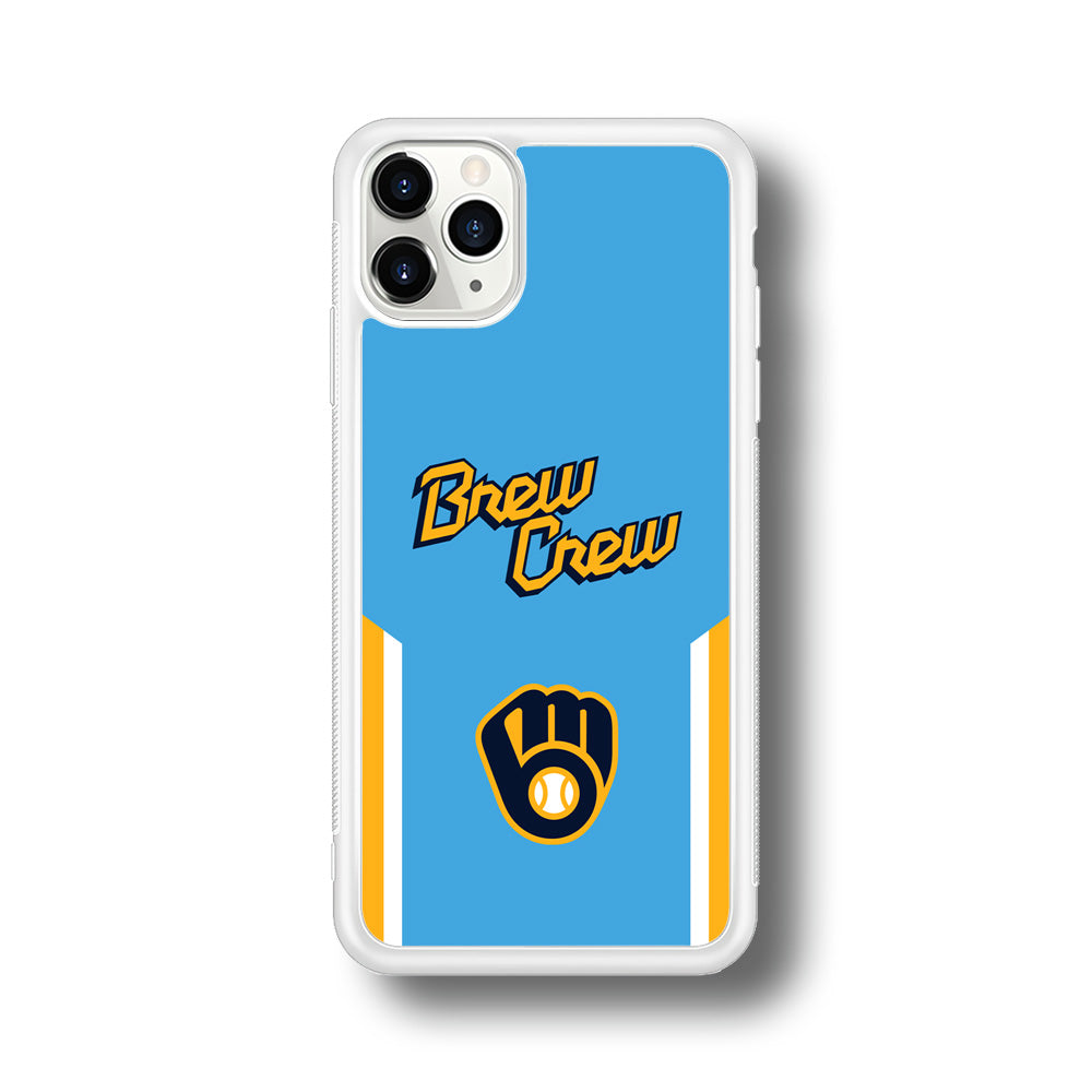Milwaukee Brewers Brew Crew Jersey iPhone 11 Pro Max Case