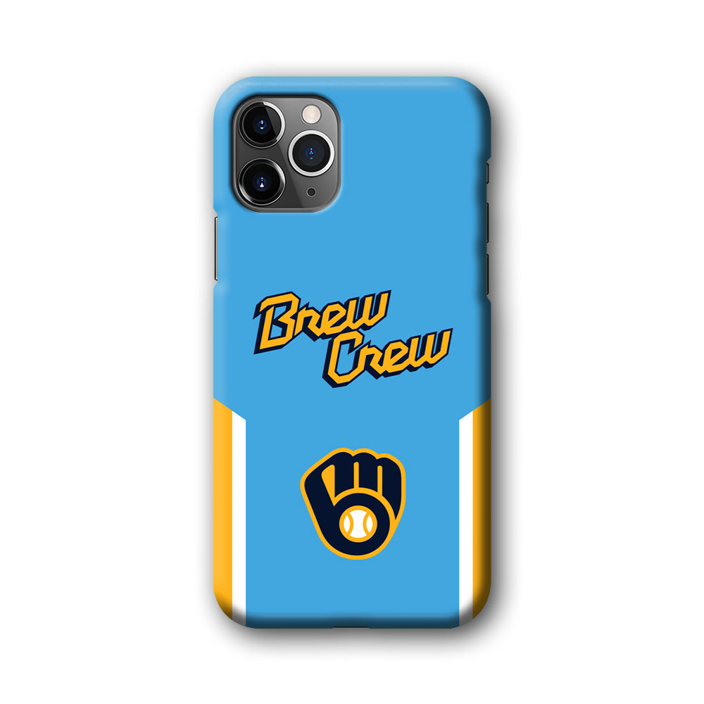 Milwaukee Brewers Brew Crew Jersey iPhone 11 Pro Max Case