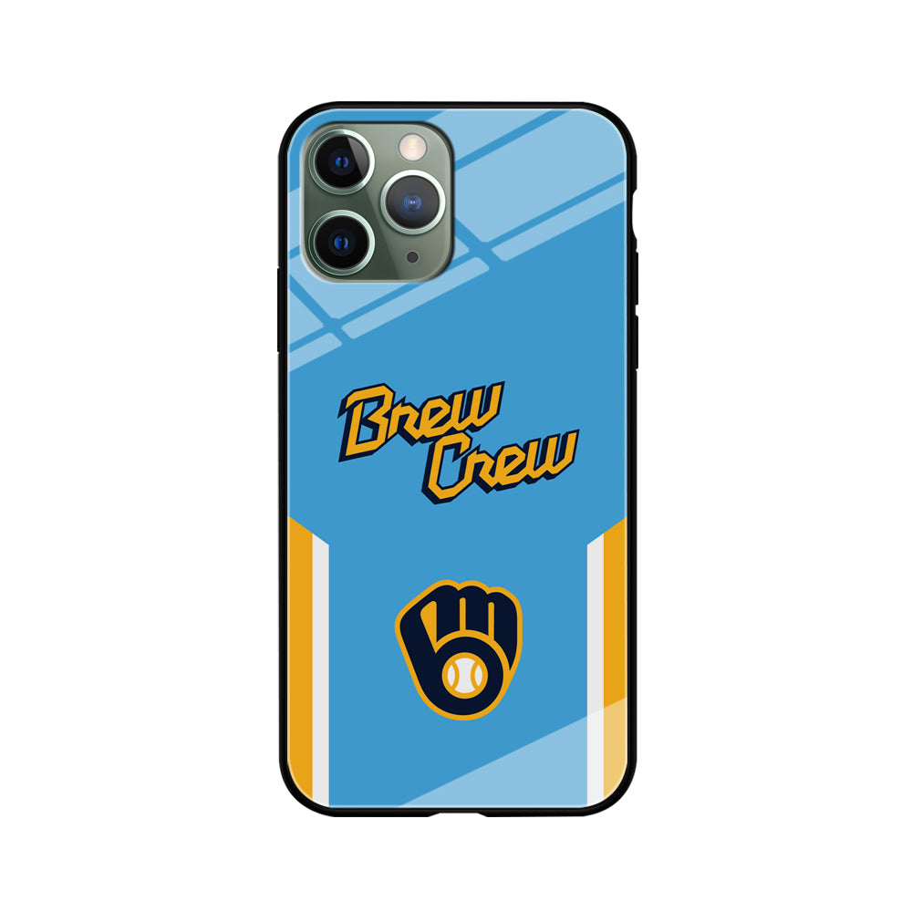 Milwaukee Brewers Brew Crew Jersey iPhone 11 Pro Max Case