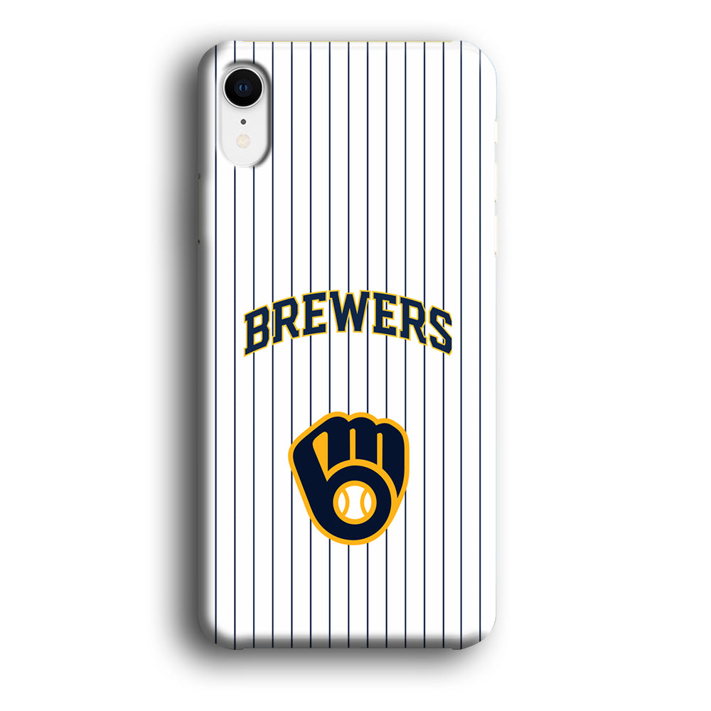 Milwaukee Brewers Shine of White iPhone XR Case