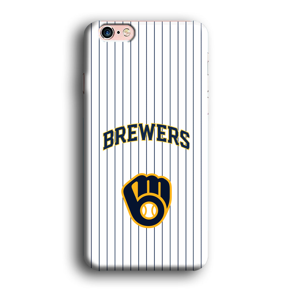 Milwaukee Brewers Shine of White iPhone 6 Plus | 6s Plus Case