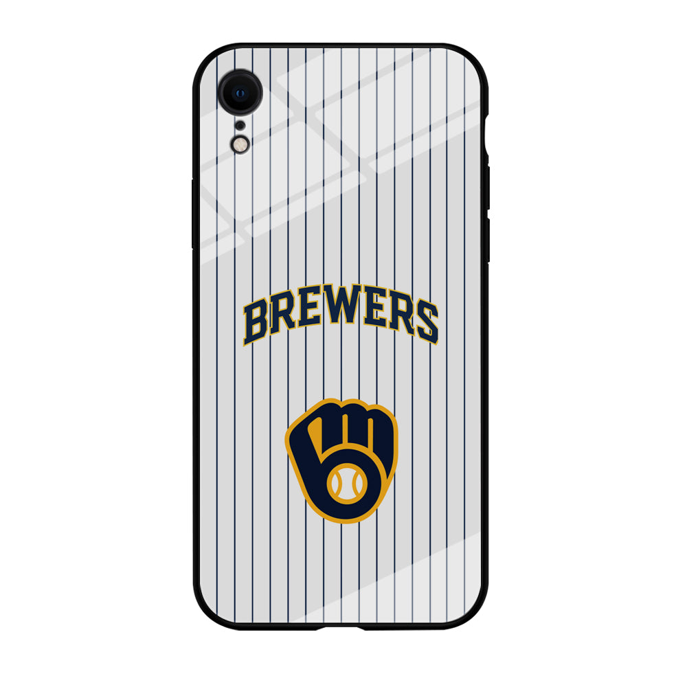 Milwaukee Brewers Shine of White iPhone XR Case