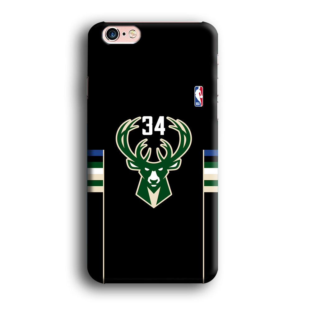 Milwaukee Bucks 34 Pride iPhone 6 Plus | 6s Plus Case