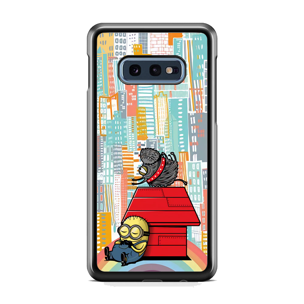 Minion City View Samsung Galaxy S10E Case