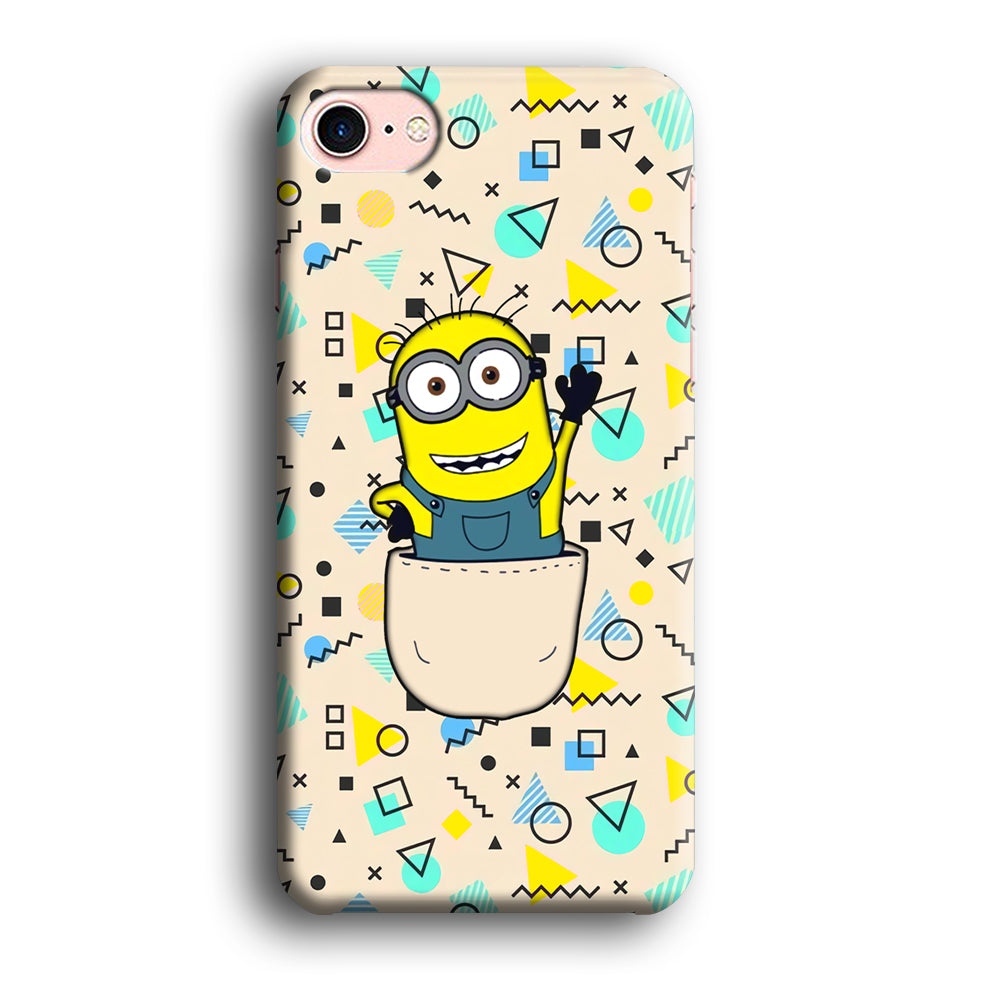 Minion Stand on The Pocket iPhone 8 Case