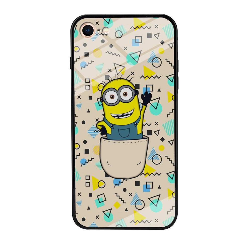 Minion Stand on The Pocket iPhone 8 Case