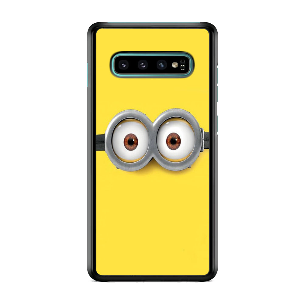 Minions Eyeglasses Samsung Galaxy S10 Case