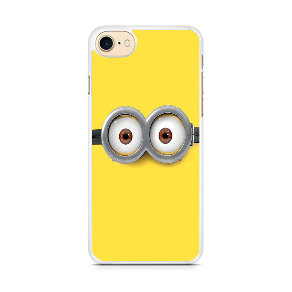 Minions Eyeglasses iPhone 8 Case