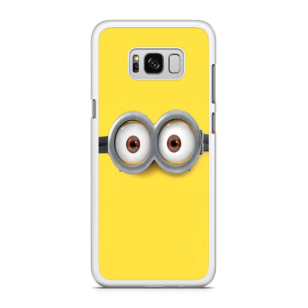 Minions Eyeglasses Samsung Galaxy S8 Case