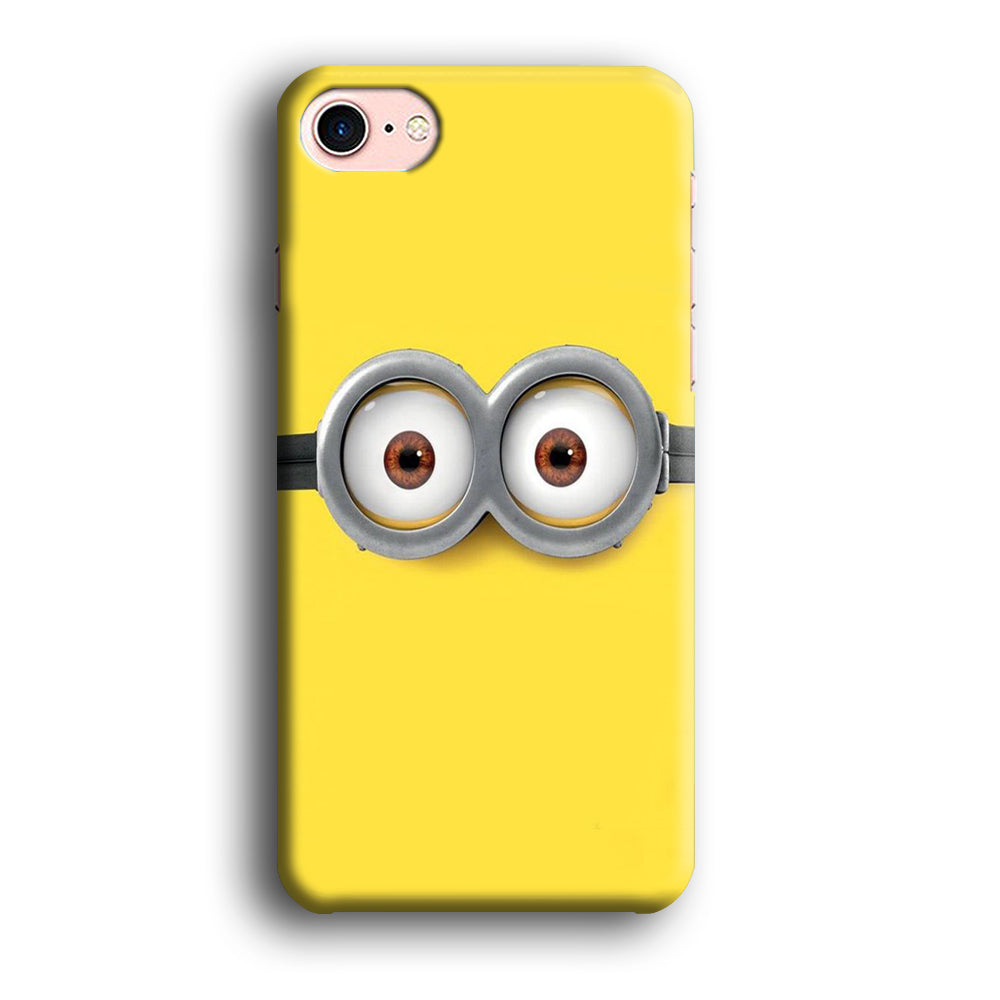 Minions Eyeglasses iPhone 8 Case