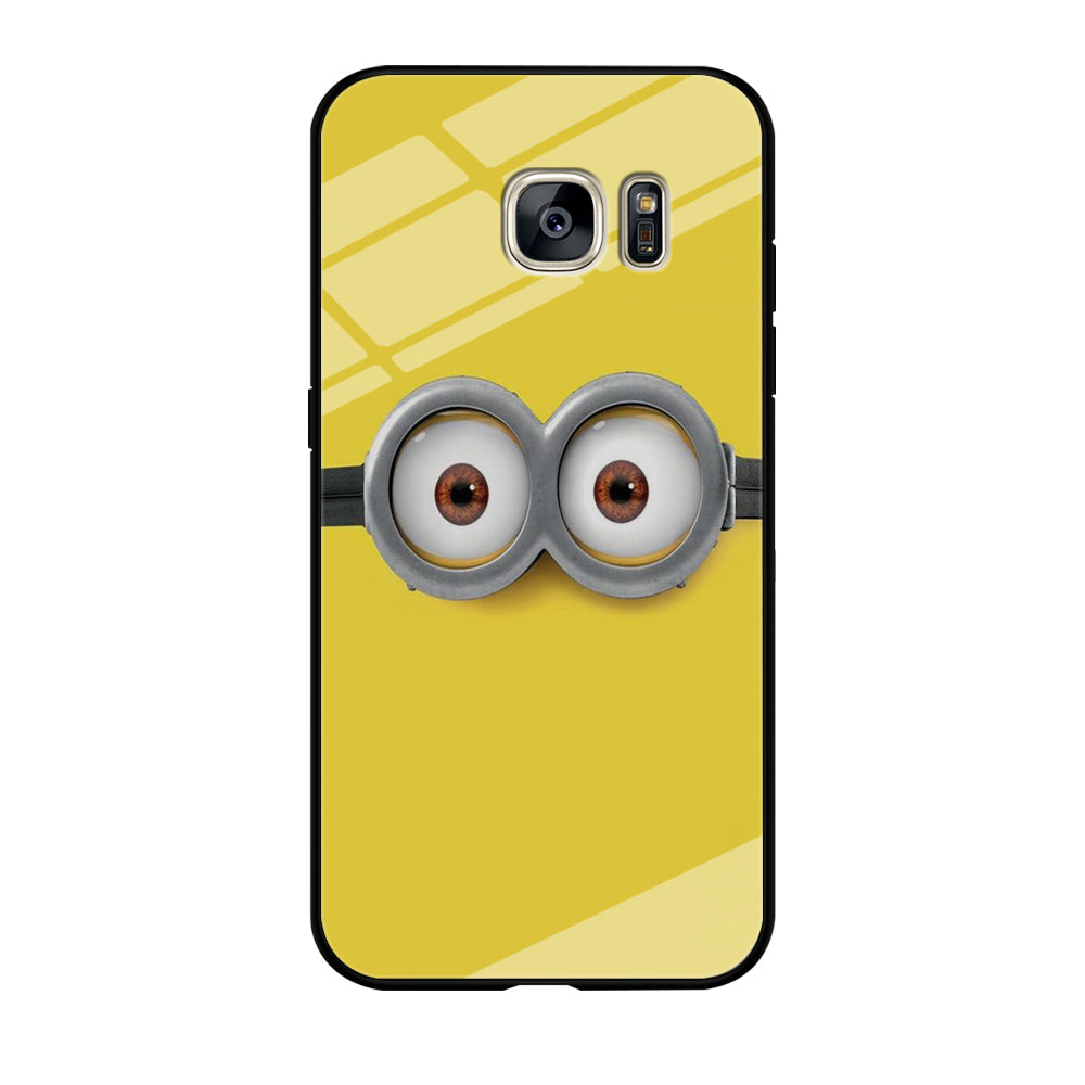 Minions Eyeglasses Samsung Galaxy S7 Edge Case