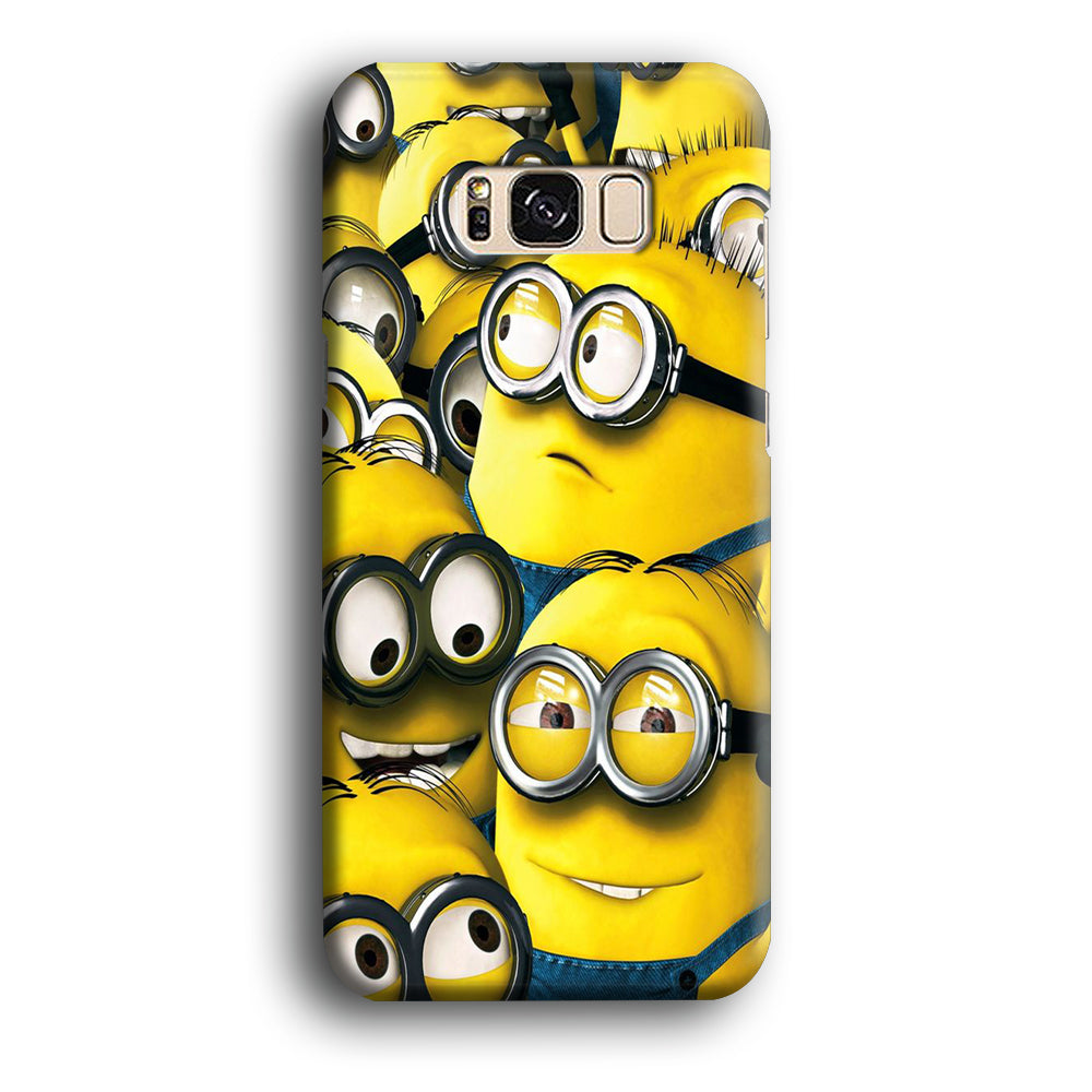 Minions Gather Around Samsung Galaxy S8 Case