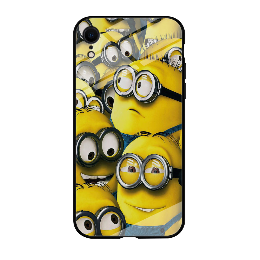 Minions Gather Around iPhone XR Case