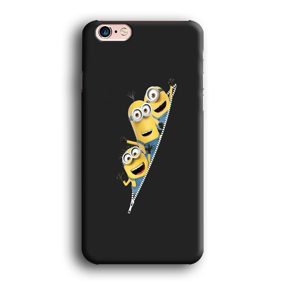 Minions Grey Zip iPhone 6 Plus | 6s Plus Case
