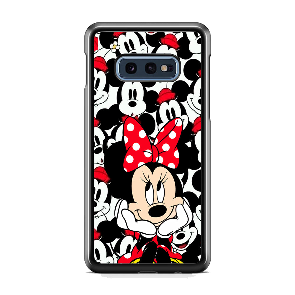 Minnie Mouse Beautiful with You Samsung Galaxy S10E Case