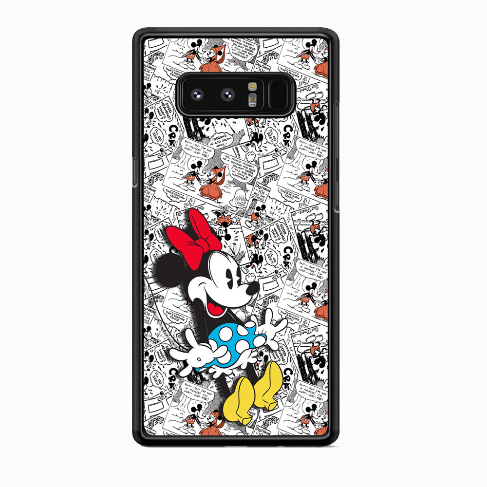 Minnie Mouse Time of Rejoice Samsung Galaxy Note 8 Case