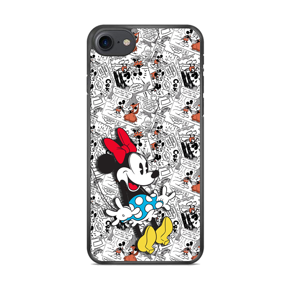 Minnie Mouse Time of Rejoice iPhone 8 Case