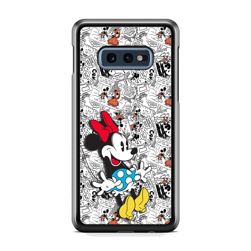 Minnie Mouse Time of Rejoice Samsung Galaxy S10E Case
