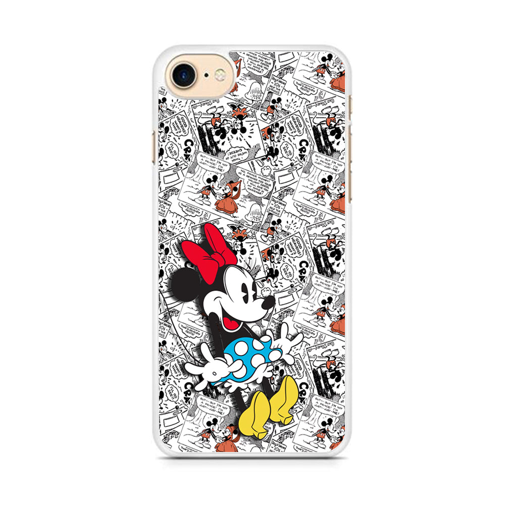 Minnie Mouse Time of Rejoice iPhone 8 Case