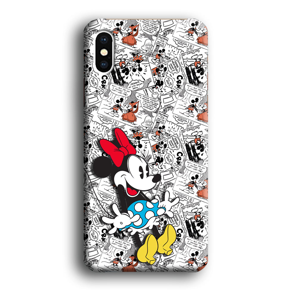 Minnie Mouse Time of Rejoice iPhone X Case