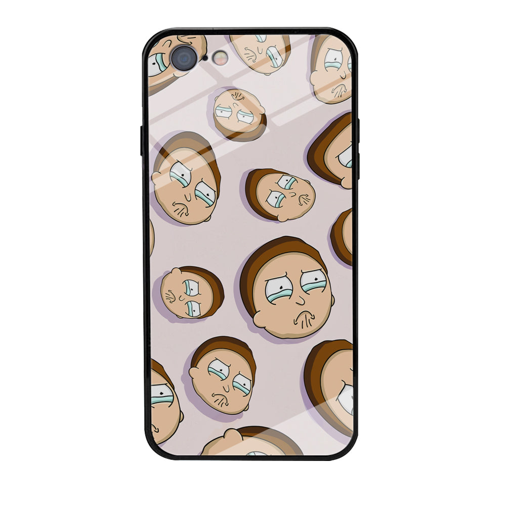 Morty Cry Head Doodle iPhone 6 Plus | 6s Plus Case