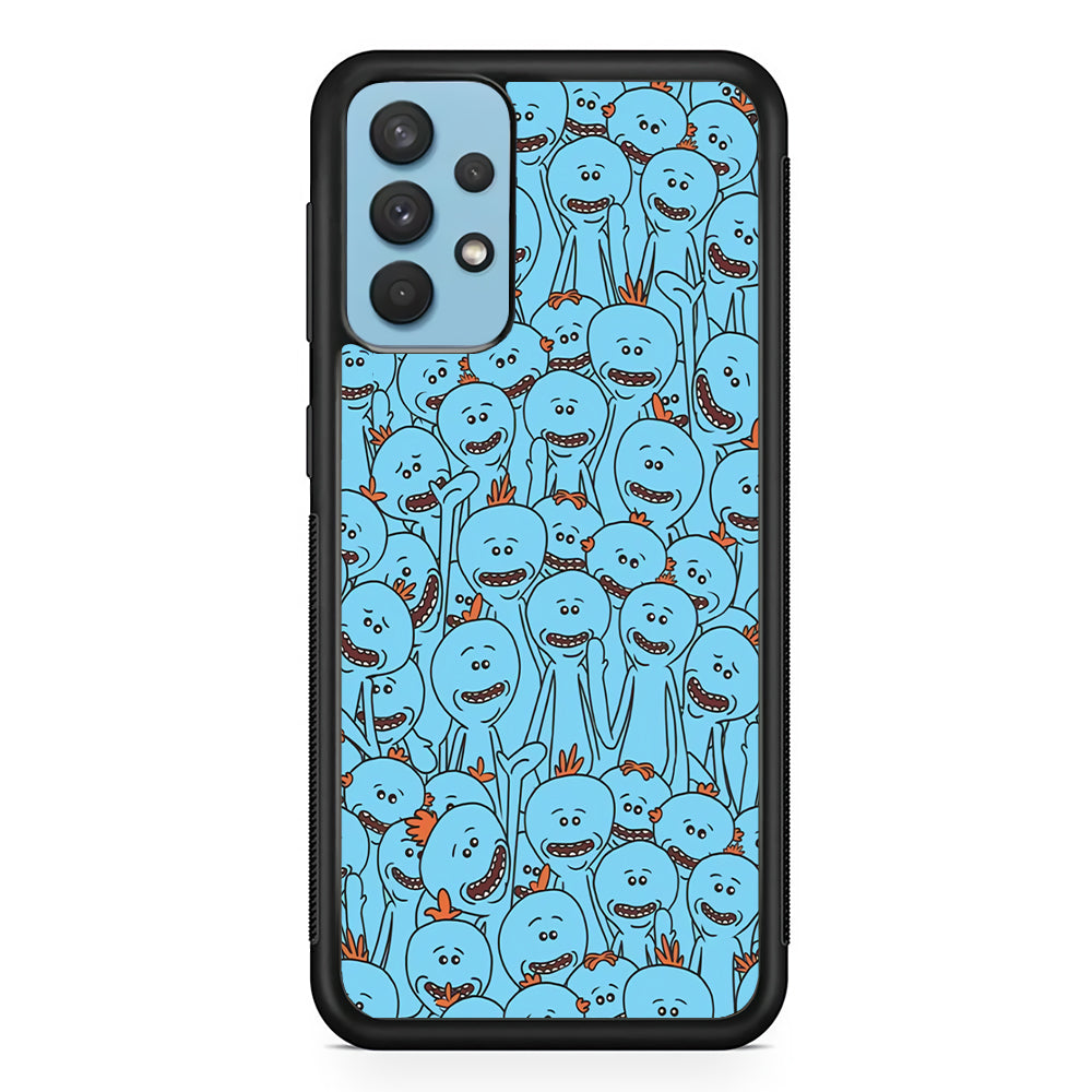 Mr Meeseeks Doodle Samsung Galaxy A32 Case
