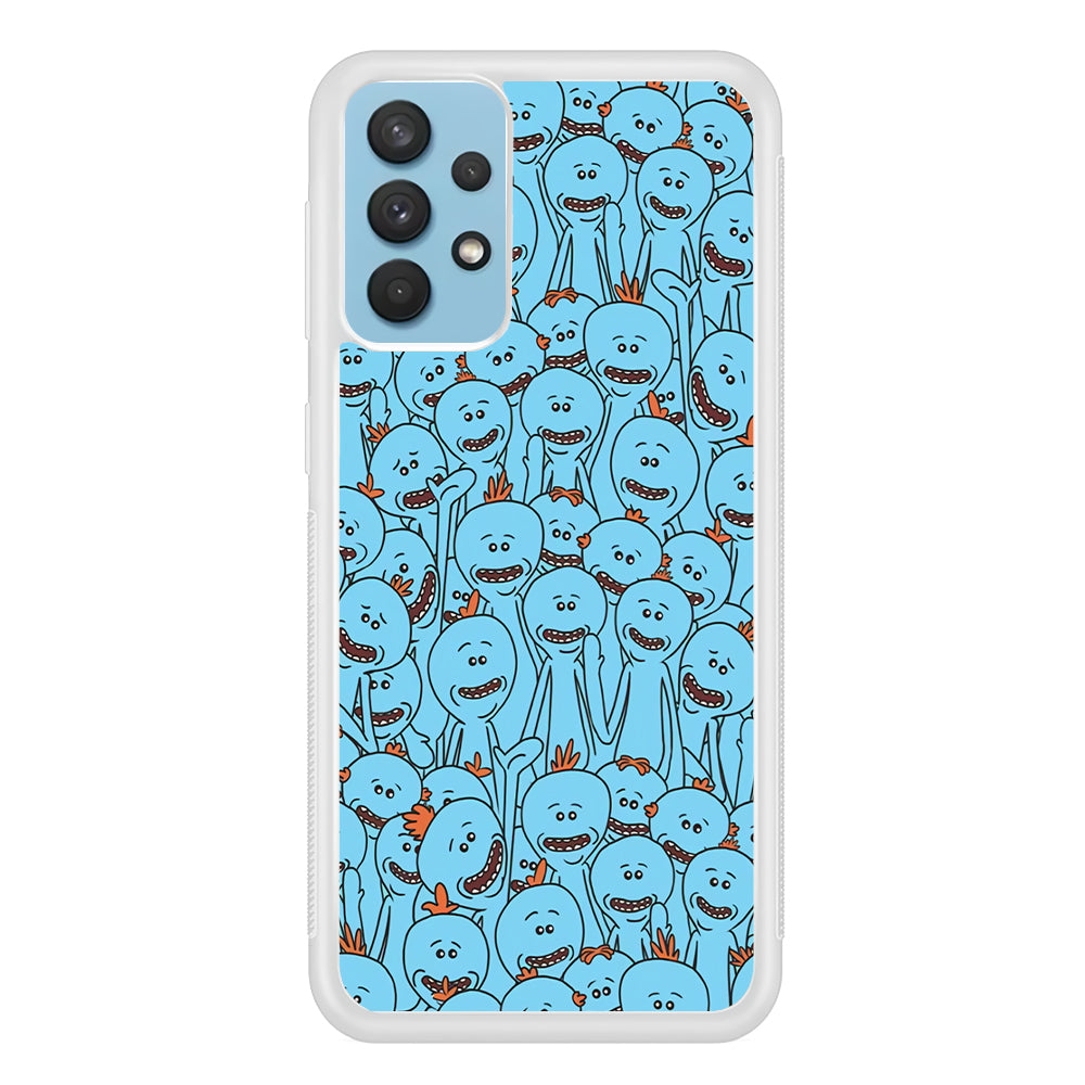 Mr Meeseeks Doodle Samsung Galaxy A32 Case