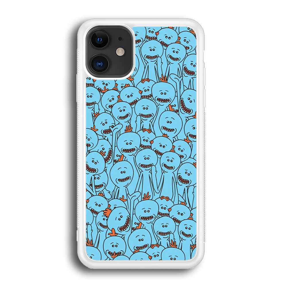 Mr Meeseeks Doodle iPhone 12 Case