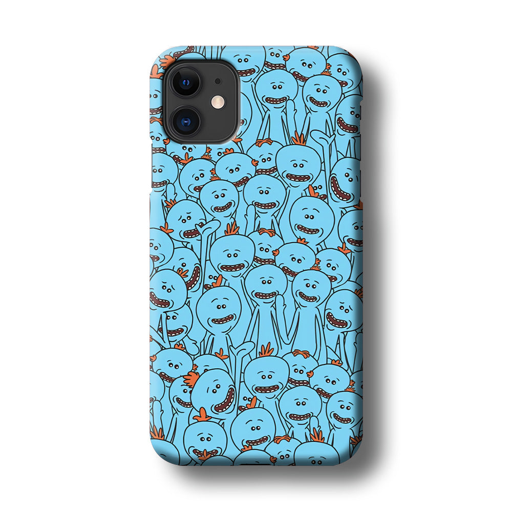 Mr Meeseeks Doodle iPhone 11 Case