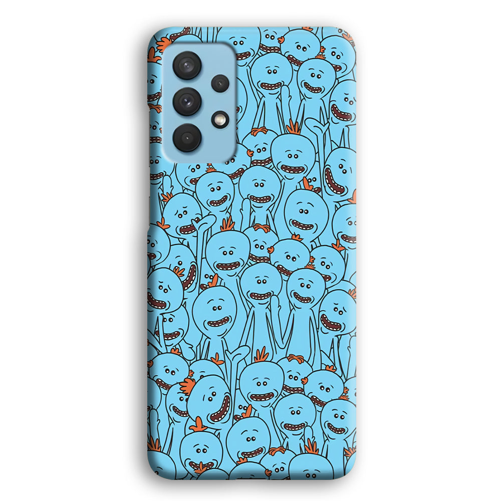Mr Meeseeks Doodle Samsung Galaxy A32 Case