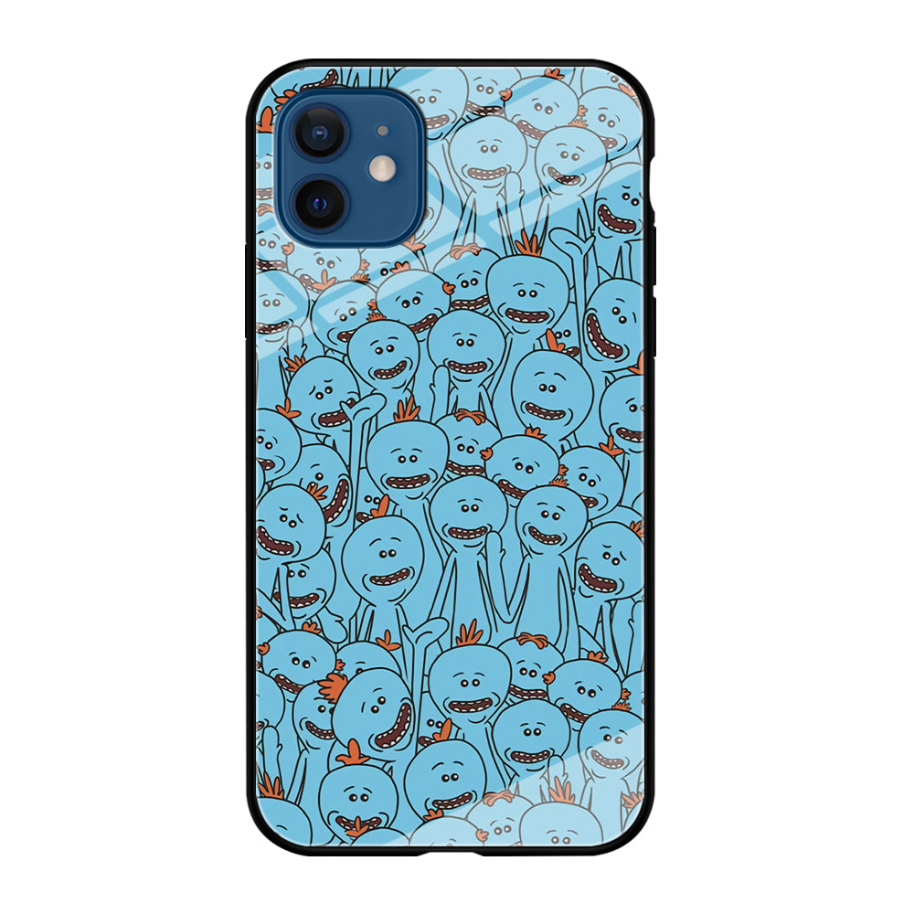 Mr Meeseeks Doodle iPhone 12 Case