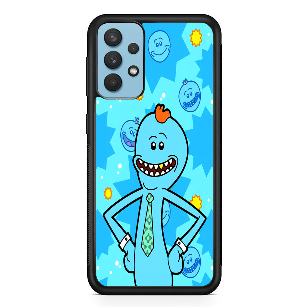 Mr Meeseeks Smile Samsung Galaxy A32 Case