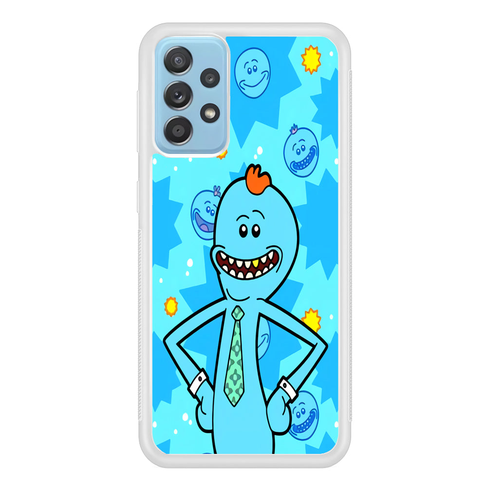 Mr Meeseeks Smile Samsung Galaxy A52 Case