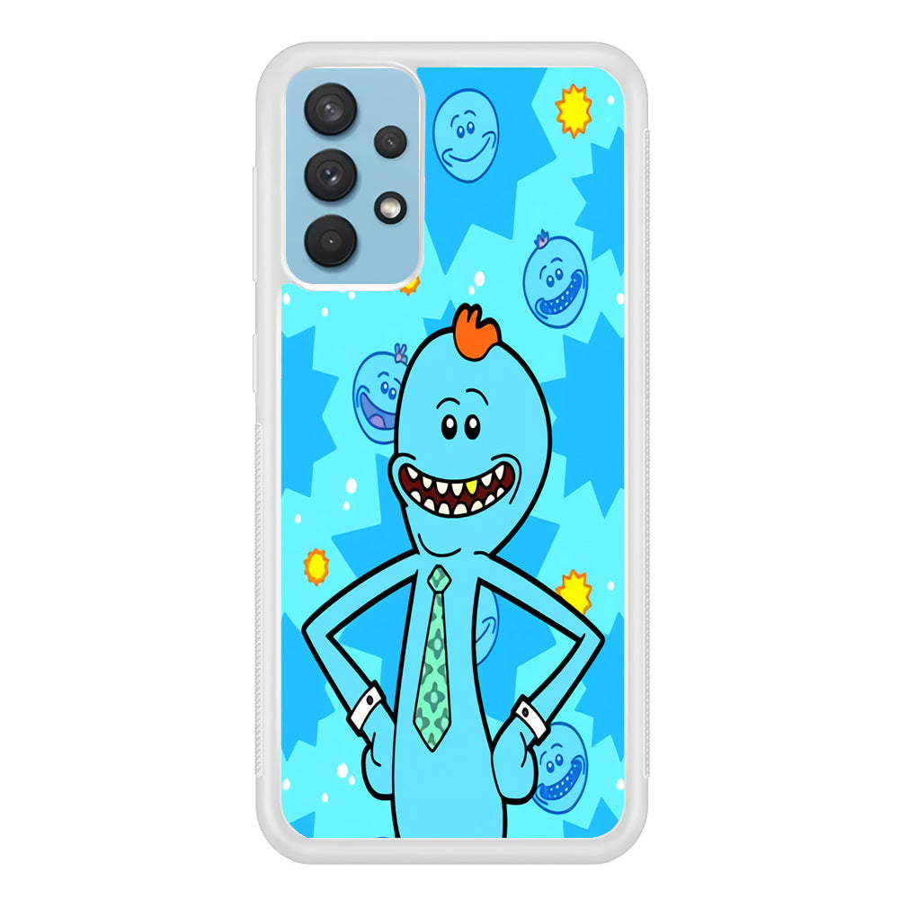 Mr Meeseeks Smile Samsung Galaxy A32 Case