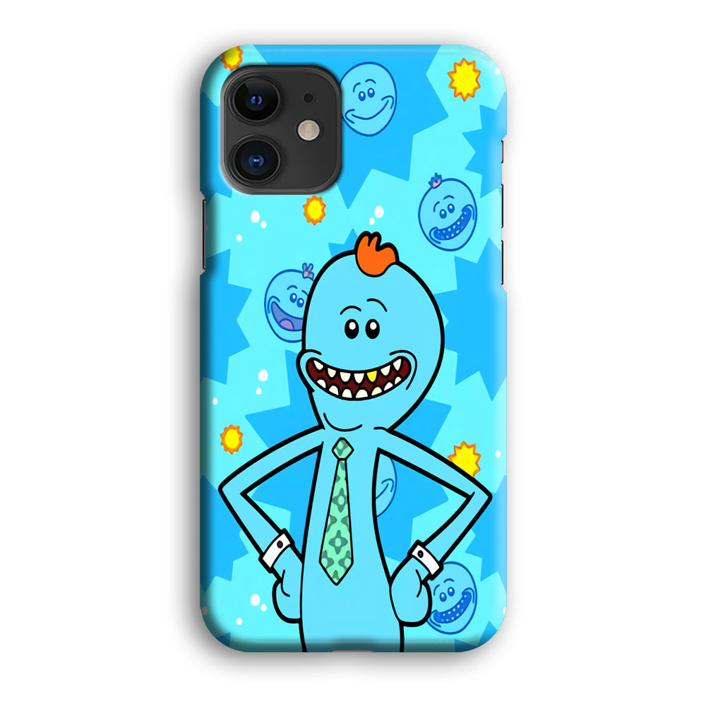 Mr Meeseeks Smile iPhone 12 Case