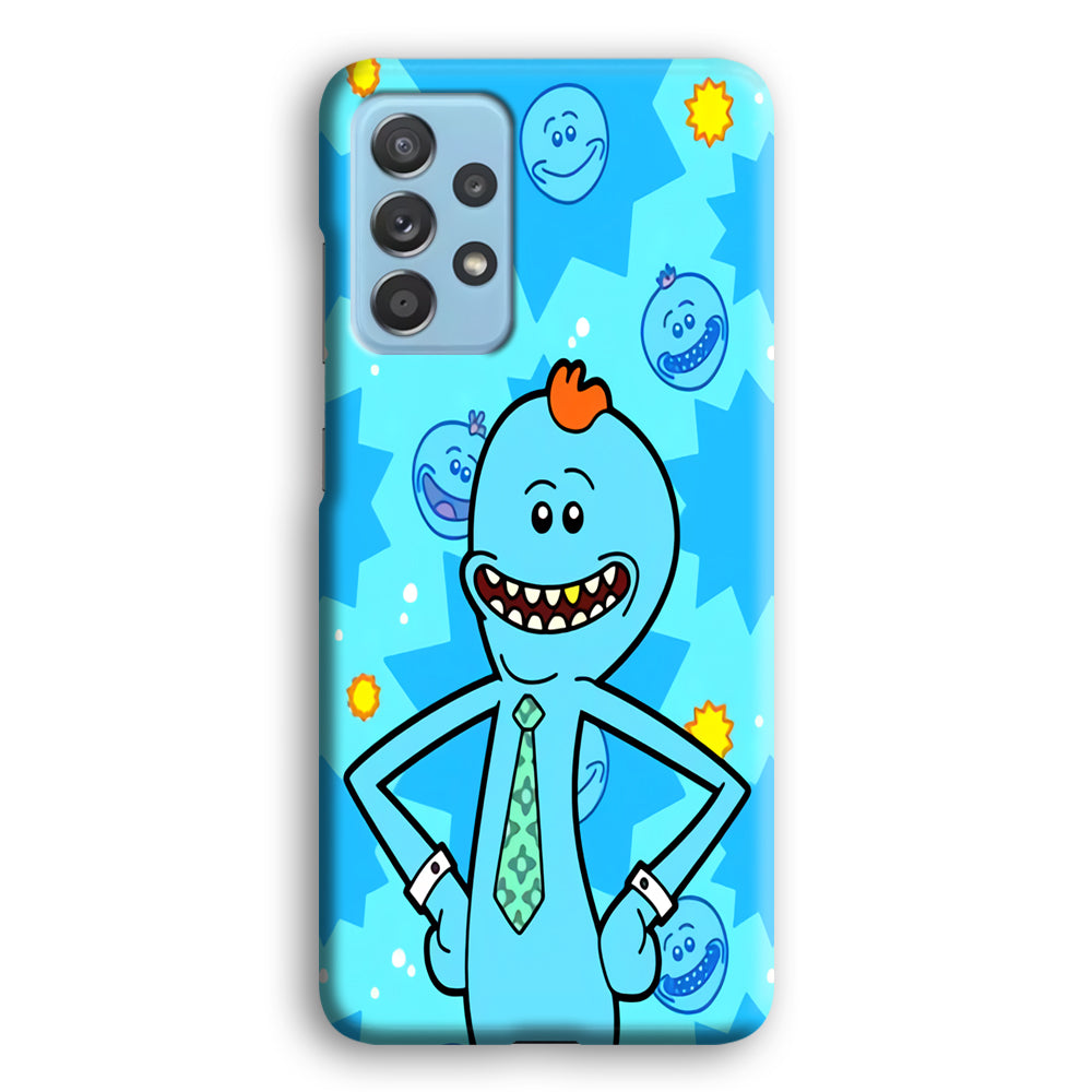Mr Meeseeks Smile Samsung Galaxy A52 Case