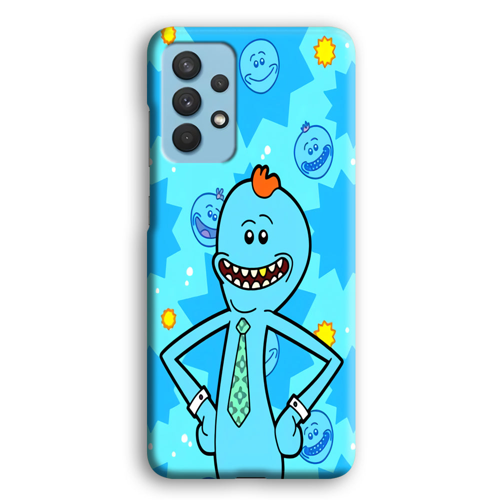 Mr Meeseeks Smile Samsung Galaxy A32 Case