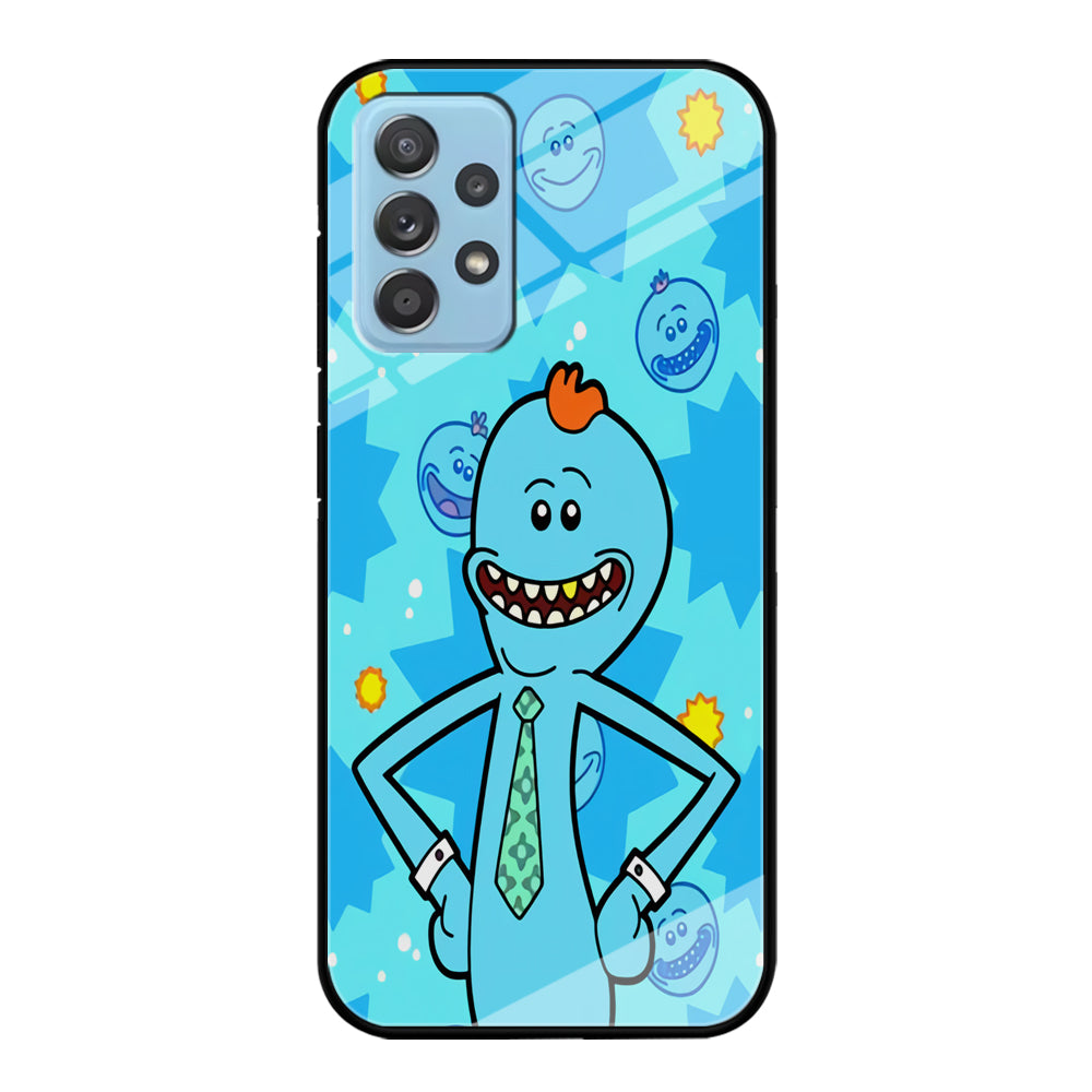 Mr Meeseeks Smile Samsung Galaxy A52 Case