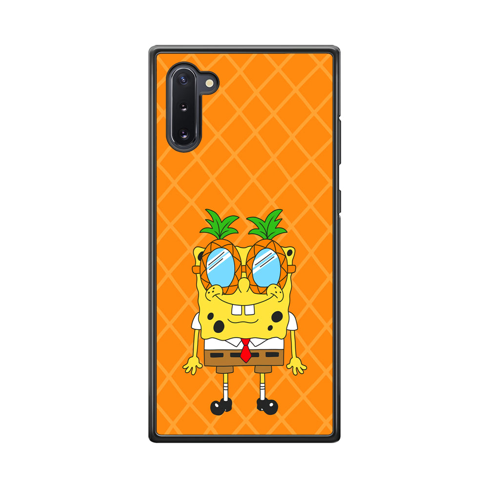 Mr Squarepants on Sunny Day Samsung Galaxy Note 10 Case