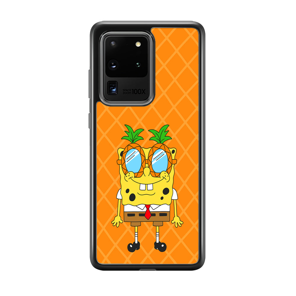 Mr Squarepants on Sunny Day Samsung Galaxy S20 Ultra Case