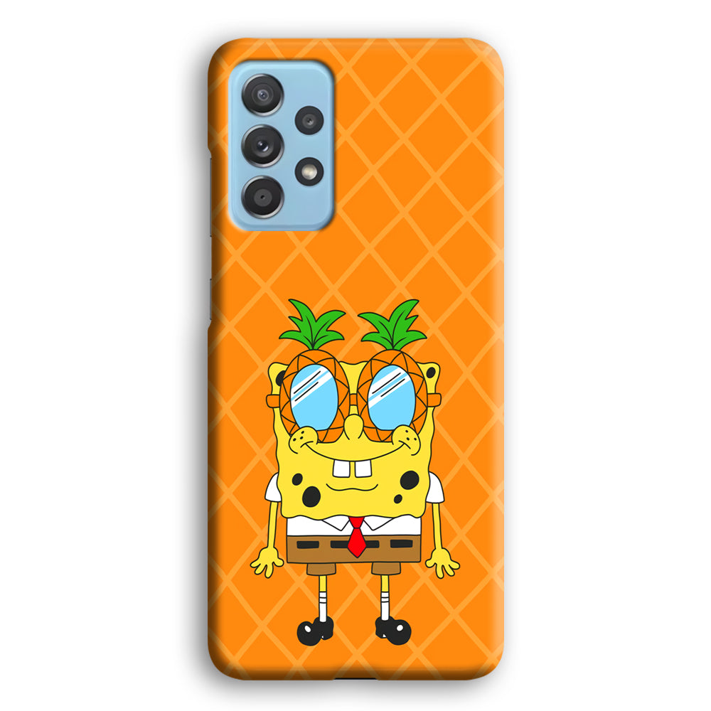Mr Squarepants on Sunny Day Samsung Galaxy A52 Case
