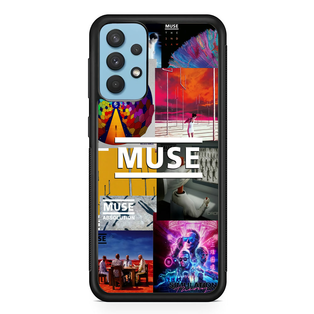 Muse Album Collage Samsung Galaxy A32 Case