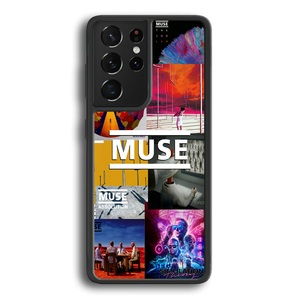 Muse Album Collage Samsung Galaxy S21 Ultra Case - Carneyforia