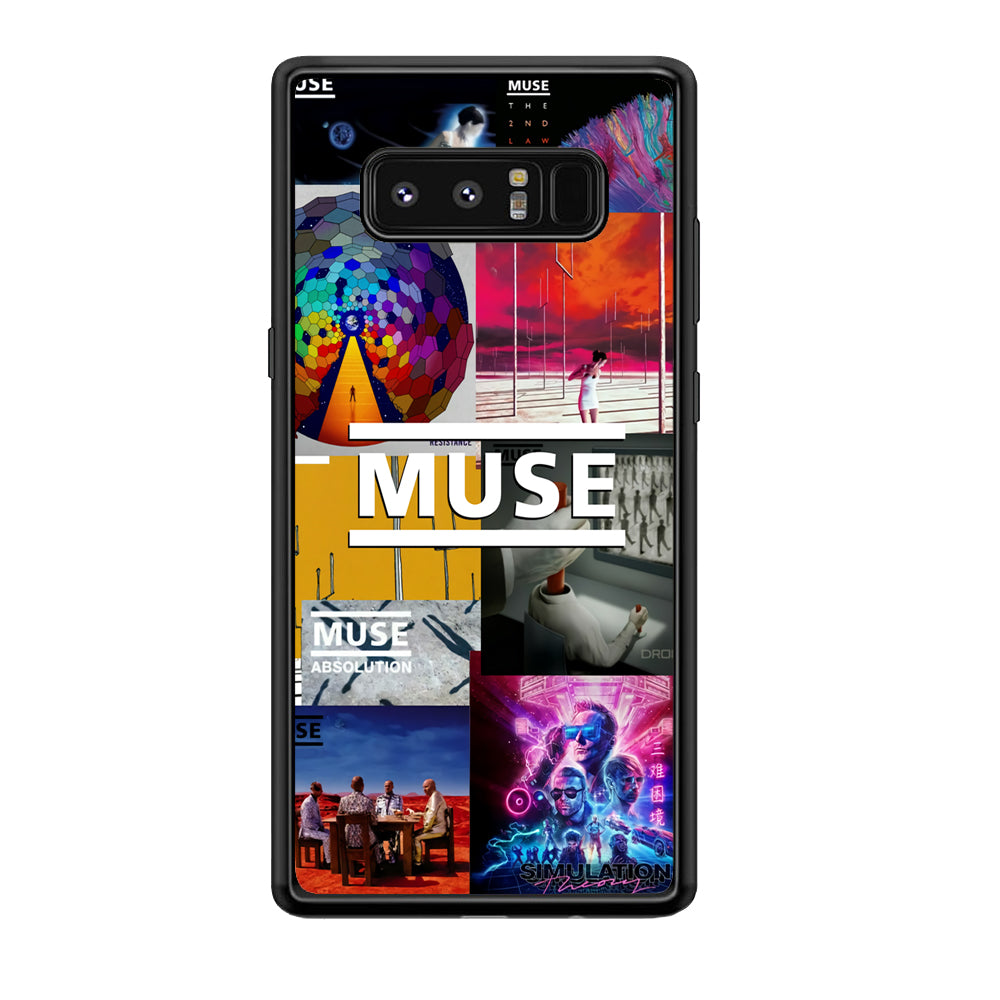 Muse Album Collage Samsung Galaxy Note 8 Case
