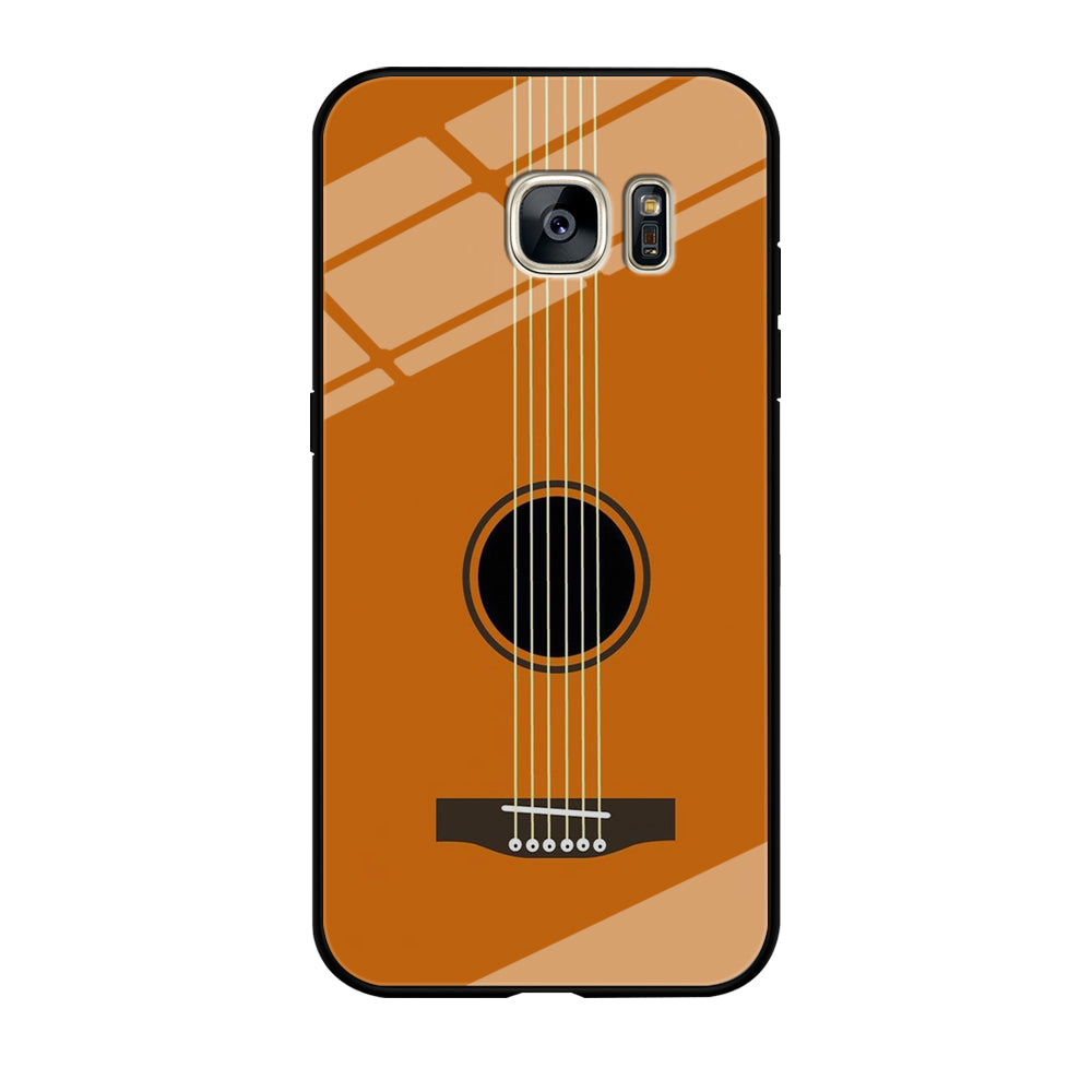 Music Classic Acoustic Guitar Samsung Galaxy S7 Edge Case