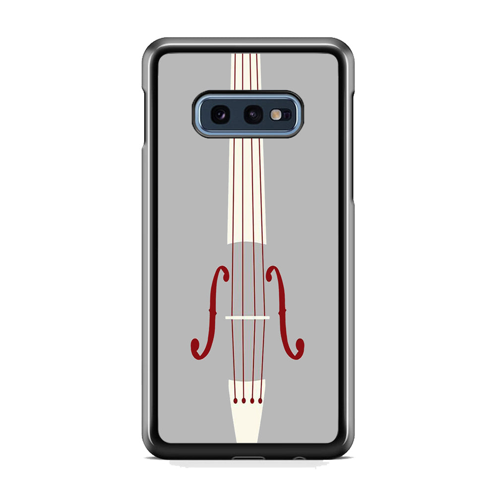 Music Grey Violin Samsung Galaxy S10E Case